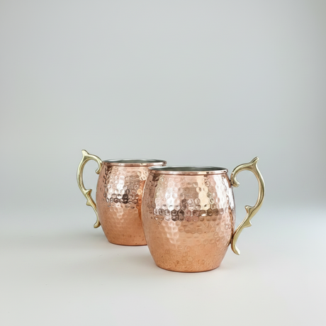Copper Moscow Mule Mugs (Set of 4)  | Vintage French Inspired - Sumiye Co