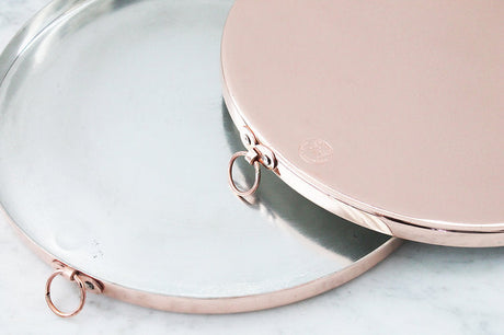 Copper Round Baking Tray (11” or 12”) | Vintage Inspired - Sumiye Co