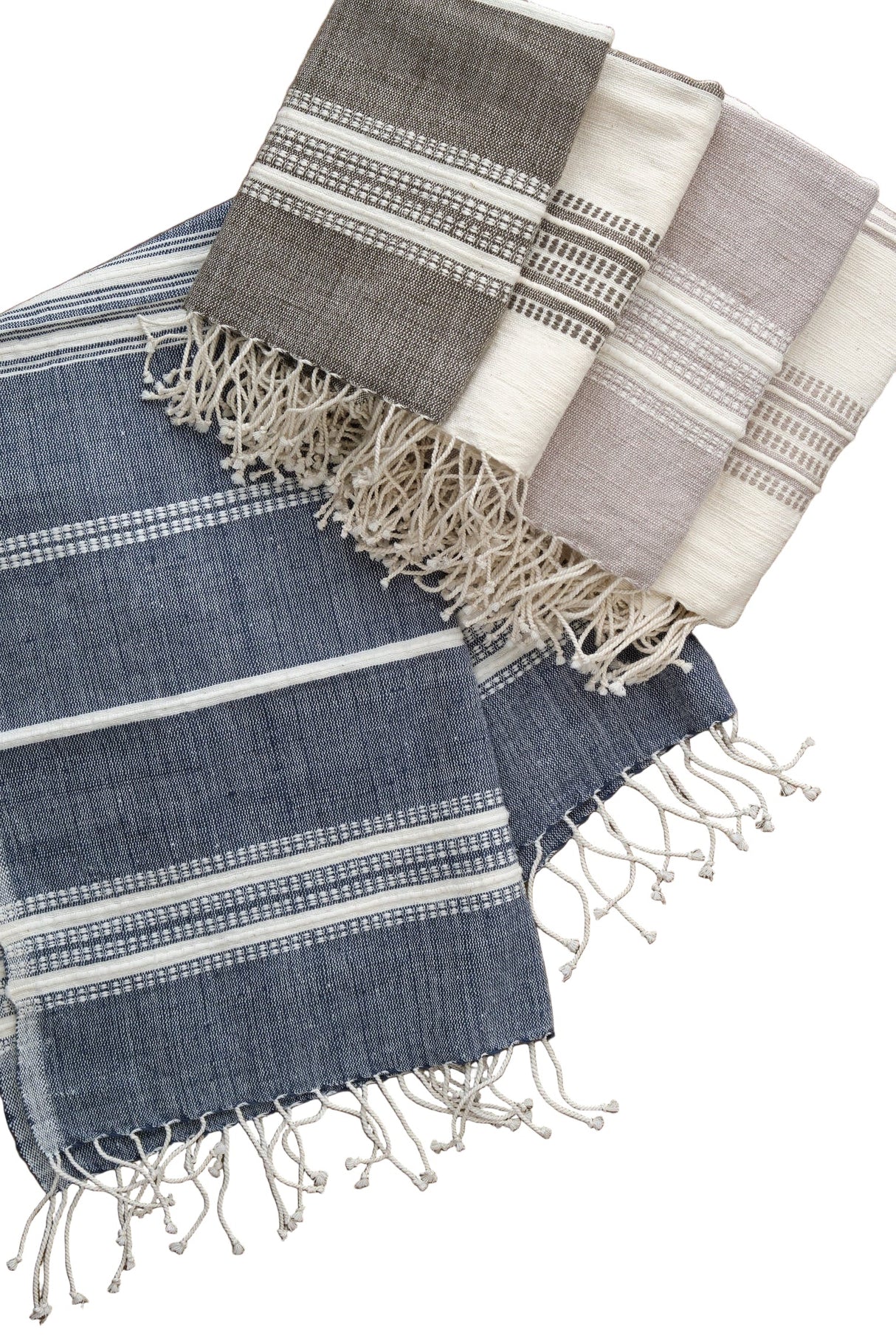 Aden Throw Blankets | Hand Spun Cotton