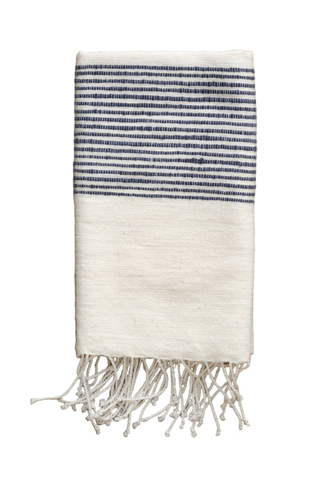 Riviera Throw Blanket | Hand-Spun Cotton