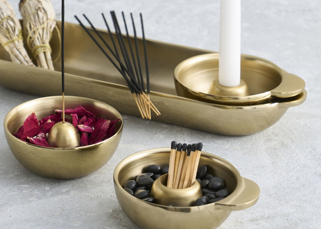 Antique Brass Intention Set - Sumiye Co