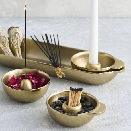 Antique Brass Intention Set - Sumiye Co