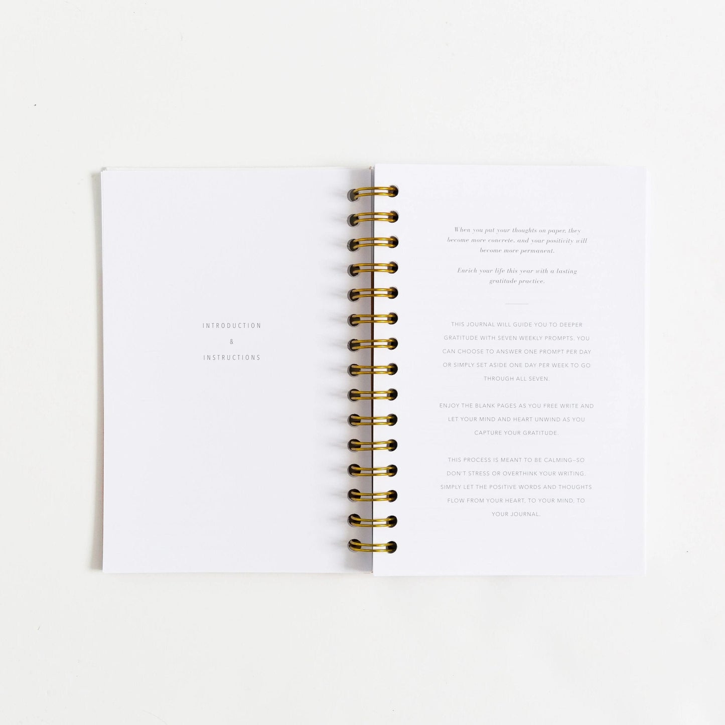 Gratitude Journals - Wheat by Promptly Journals