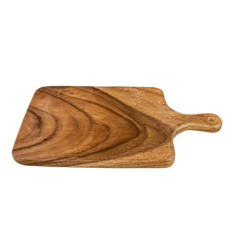 Rectangle Cutting Board with Handle - Acacia Wood - Sumiye Co
