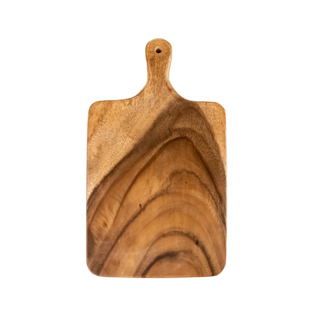 Rectangle Cutting Board with Handle - Acacia Wood - Sumiye Co