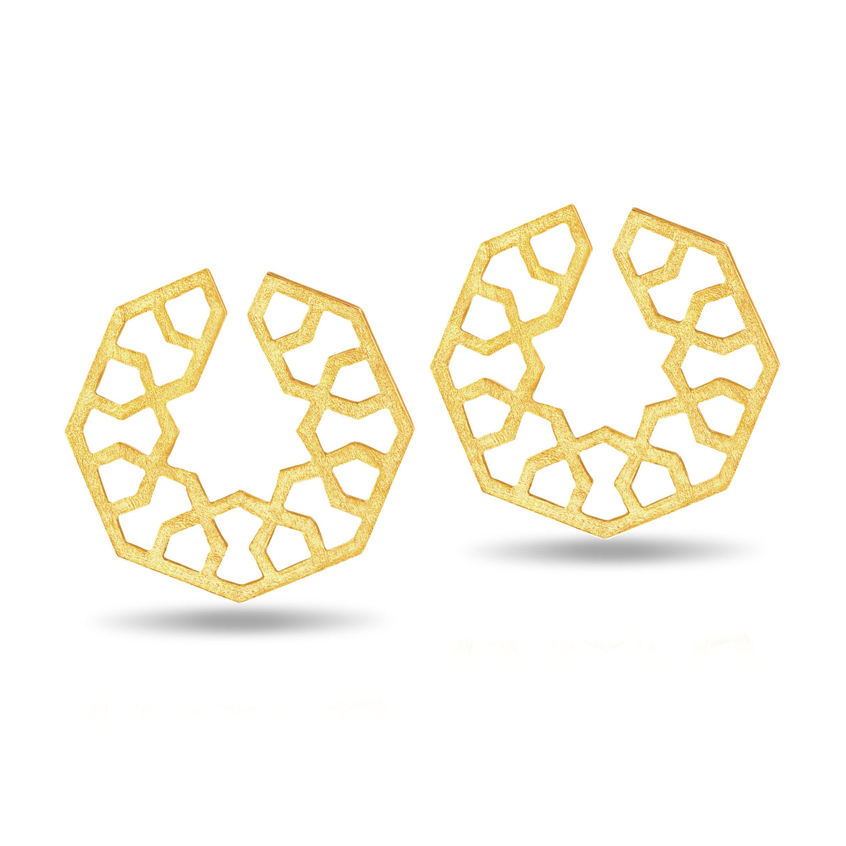 Girih Hoop Earrings - Sumiye Co