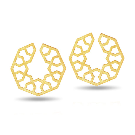 Girih Hoop Earrings - Sumiye Co