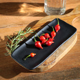 Rectangular Platter Small Set of 4
