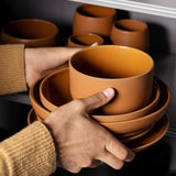 S/4 Tunisian Bowl - Terracotta - Sumiye Co