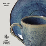Coffee Cup & Saucer Set of 6