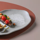 Shallow Bio Oval Platter Medium Set of 4