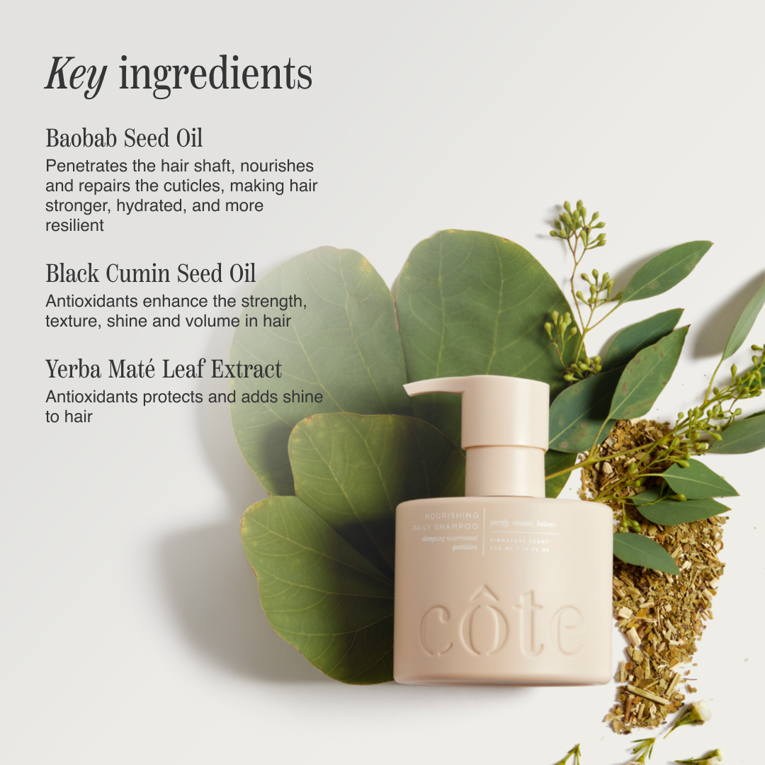 Daily Hair Essentials Set:  Nourishing Shampoo & Hydrating Conditioner