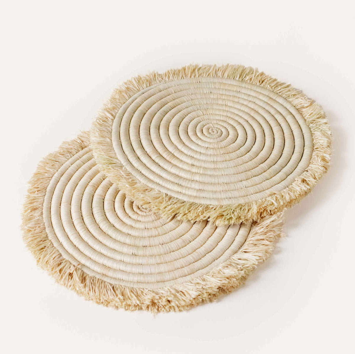 Raffia Fringe Placemat