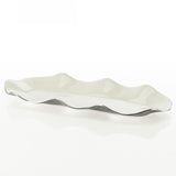 Ruffled Long Trays Oyster