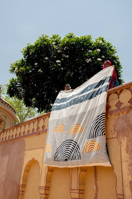 Spiral Sunset Duvet - Sumiye Co