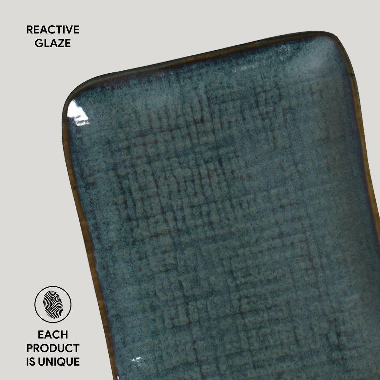 Rectangular Platter Juta Set of 4