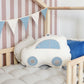 Car Pillow "Jeans" | Kids Room & Nursery Decor