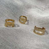 Geo Stripe Bombshell Ring by SLATE + SALT - Sumiye Co