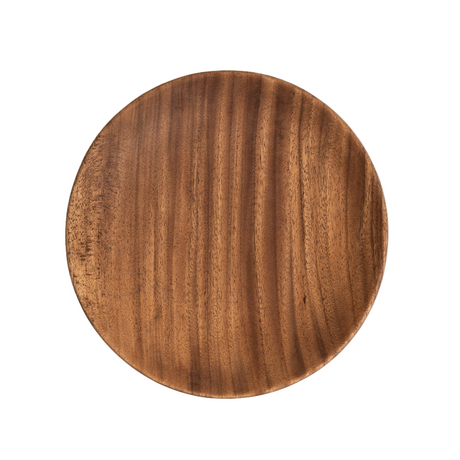 Parota Wood Round Tray 15" - Sumiye Co