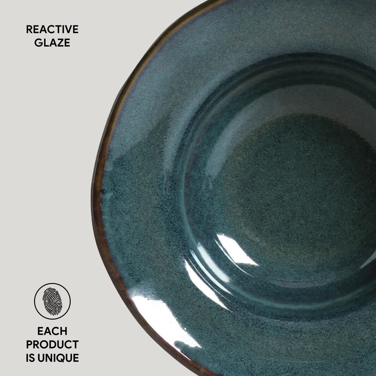 Dessert/Deep Rim Plate Set of 4