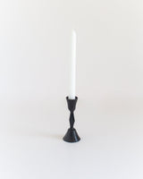 S/2 Low Diamond Candlestands - Black Finish - Sumiye Co
