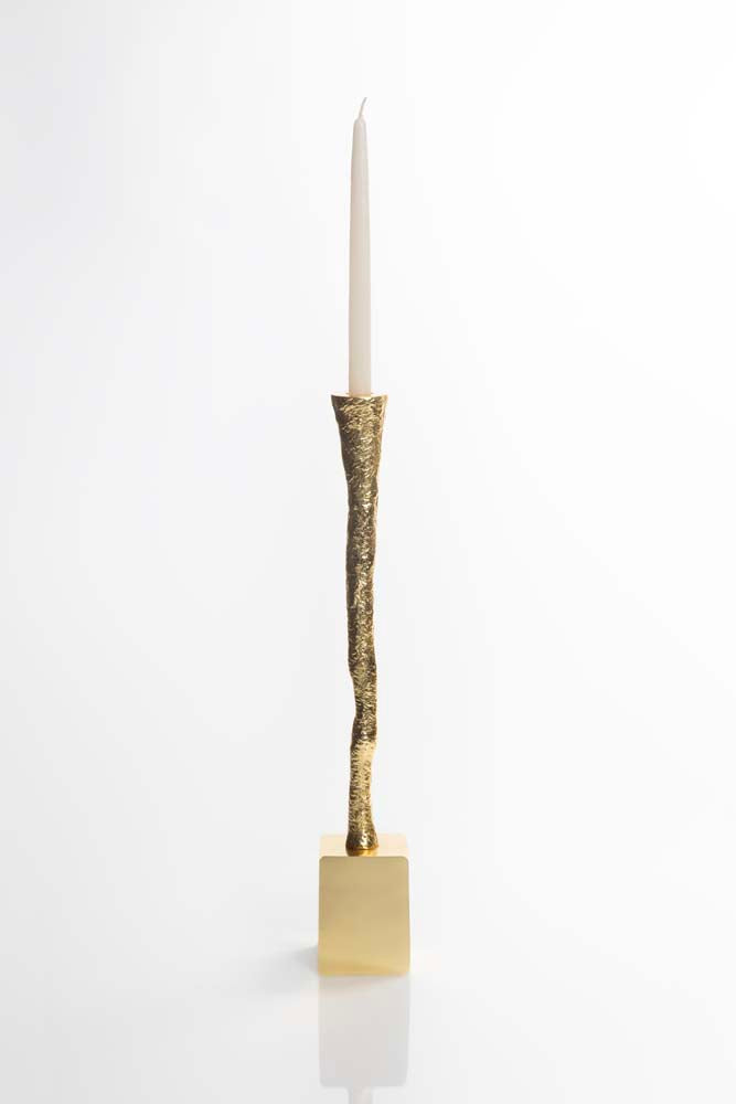Nest Candle Holder Gold