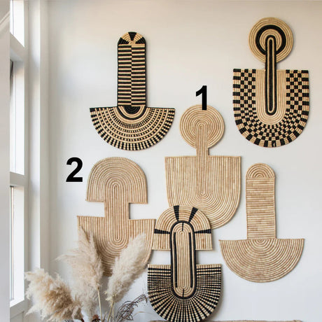 Abstract Wall Mask 3 Natural - Sumiye Co