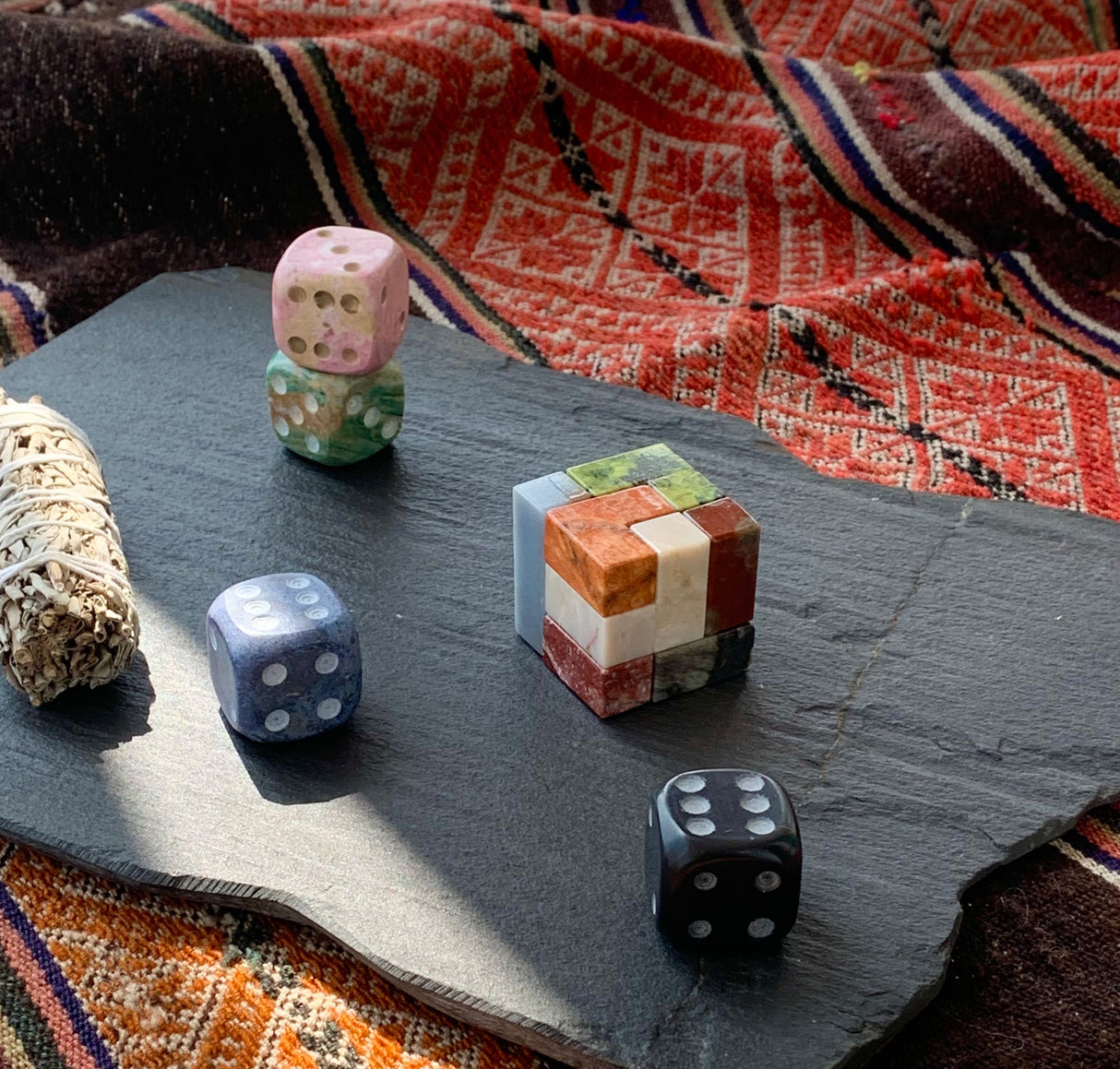 Gemstone Soma Cube Puzzle - Sumiye Co