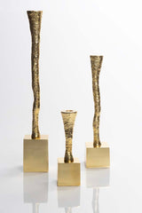Nest Candle Holder Gold