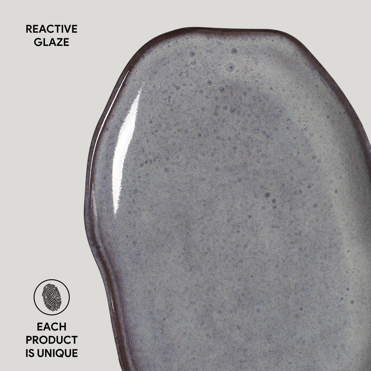 Shallow Bio Oval Platter Medium Set of 4