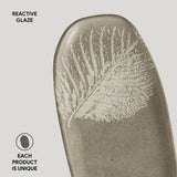 Shallow Organic Oval Platter Small Set of 4