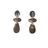Mother of Pearl Black Raindrop Earrings - Sumiye Co