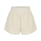 Echo Boy Short - Natural With Gold Stripes by The Handloom