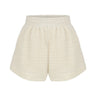 Echo Boy Short - Natural With Gold Stripes - Sumiye Co