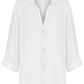 Echo Maxi Shirt - White by The Handloom