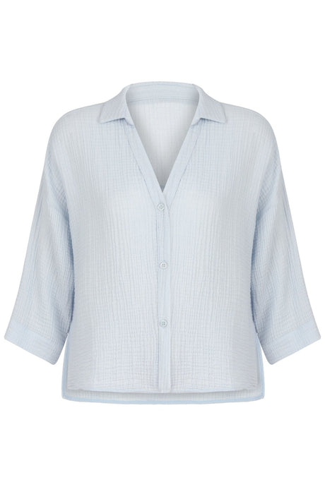 Echo Mini Shirt - Baby Blue - Sumiye Co