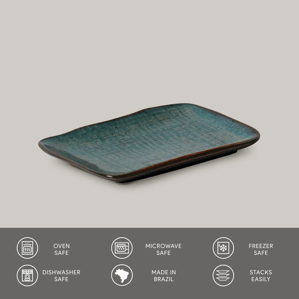 Rectangular Platter Juta Set of 4
