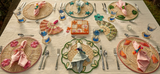 Hibiscus 3D Woven Placemat (Set of 2)