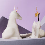 Unicorn Candle - White (Scented) Einar PyroPet - Sumiye Co