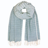 Ethiopia Handloom Wrap Scarf by SLATE + SALT - Sumiye Co