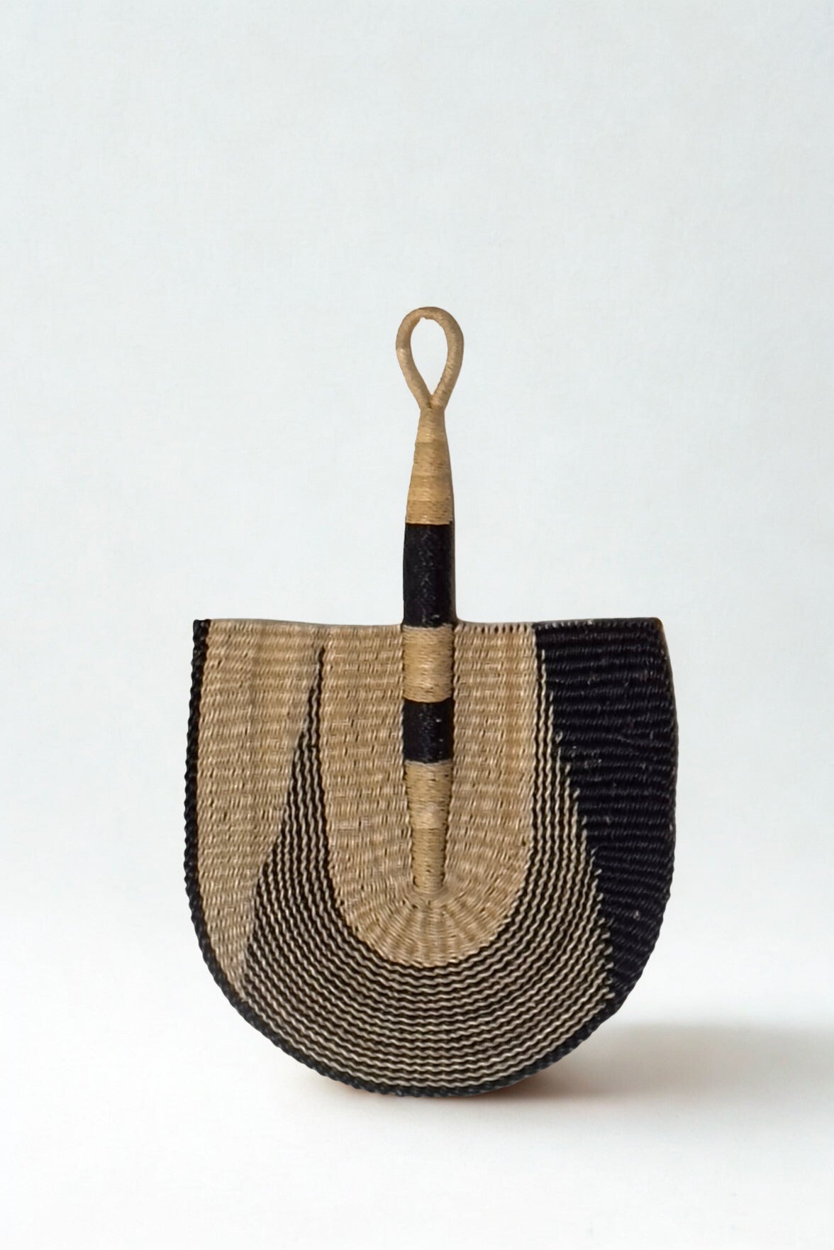 Standard Fan in Natural & Black - Sumiye Co