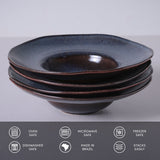 Deep Rim Plate Set of 4
