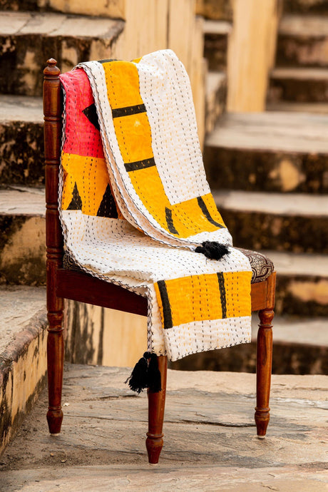 Tiger Kantha Throw - Sumiye Co