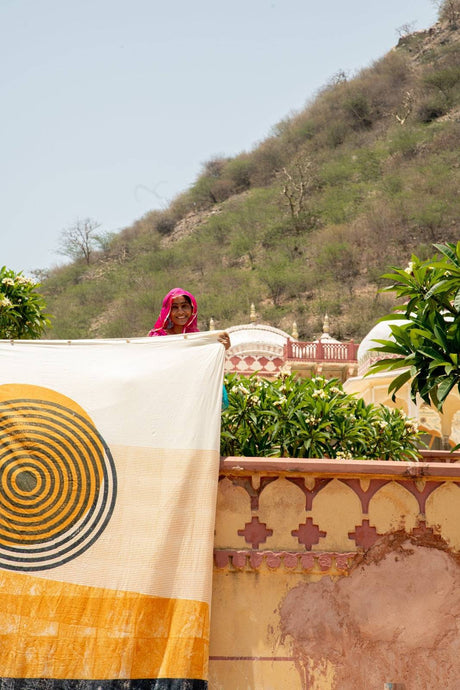 Spiral Sunset Duvet - Sumiye Co