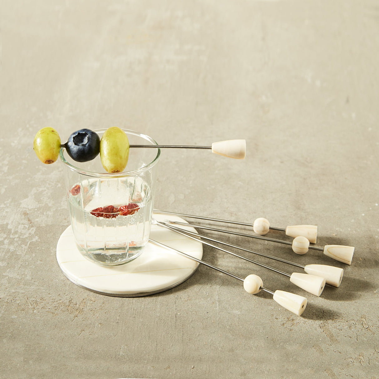 Blanco Cocktail Picks Assorted Set of 6