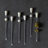 Blanco Cocktail Picks Assorted Set of 6