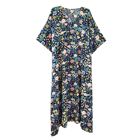 Oaklynn Kaftan Dress in Botanical - Sumiye Co