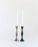 S/2 High Diamond Candlestands - Brass finsih - Sumiye Co