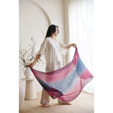 Iris Courtyard Hand Woven Cashmere Merino Scarf