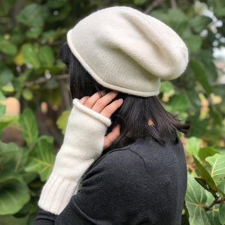 Snow Essential Knit Alpaca Beanie by SLATE + SALT - Sumiye Co
